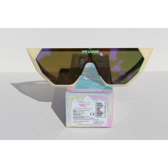PIT VIPER The Passion Showroom Sunglasses Blue/White/Purple/Pink Revo NEW - Picture 9 of 11